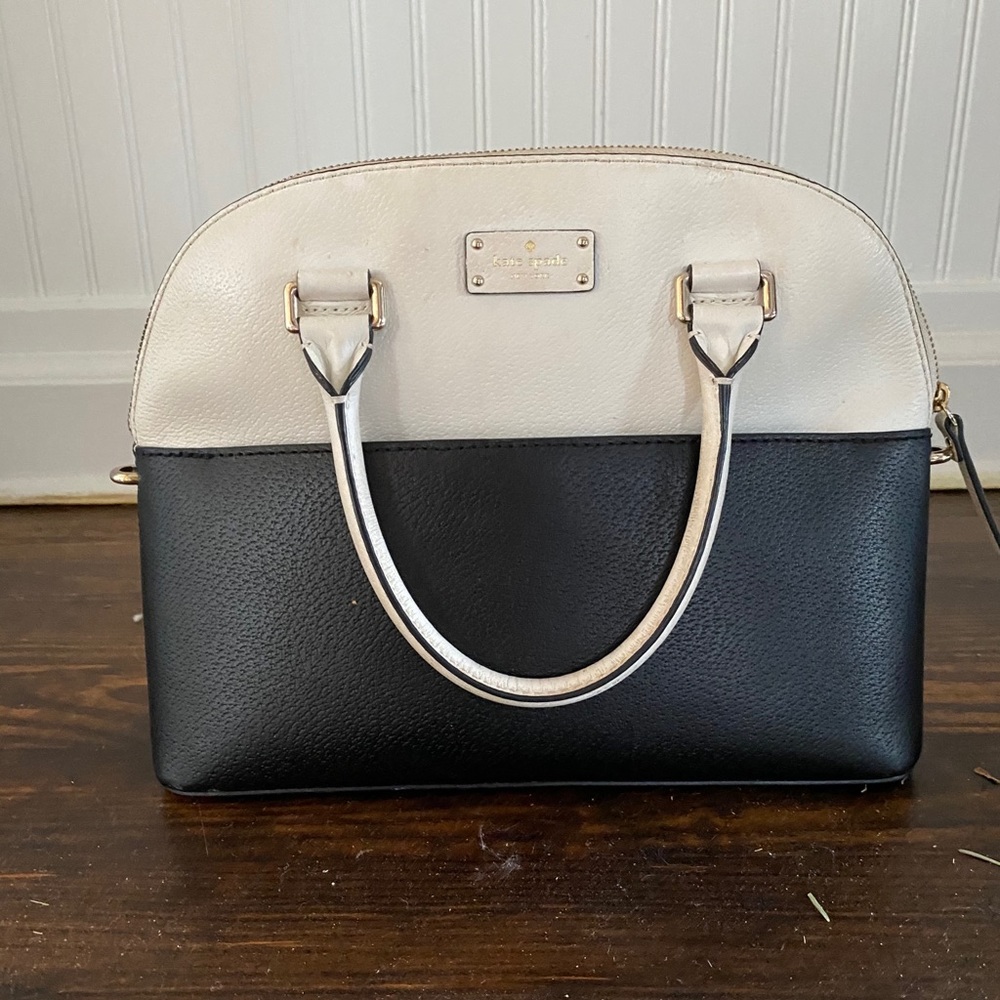 Kate Spade Black and White purse